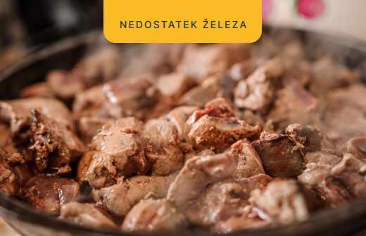 Nedostatok železa ako jeden z najčastejších nedostatkov vo výžive