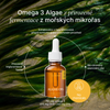 Prémiový rostlinný olej Omega 3 Algae z mikrořas s vysokým poměrem EPA a DHA získaný přirozenou fermentací