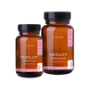 Fertility Essentials multivitamín pro podporu plodnosti a zdravý vývoj plodu s obsahem práškových a tekutých kapslí