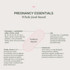 Pregnancy Essentials