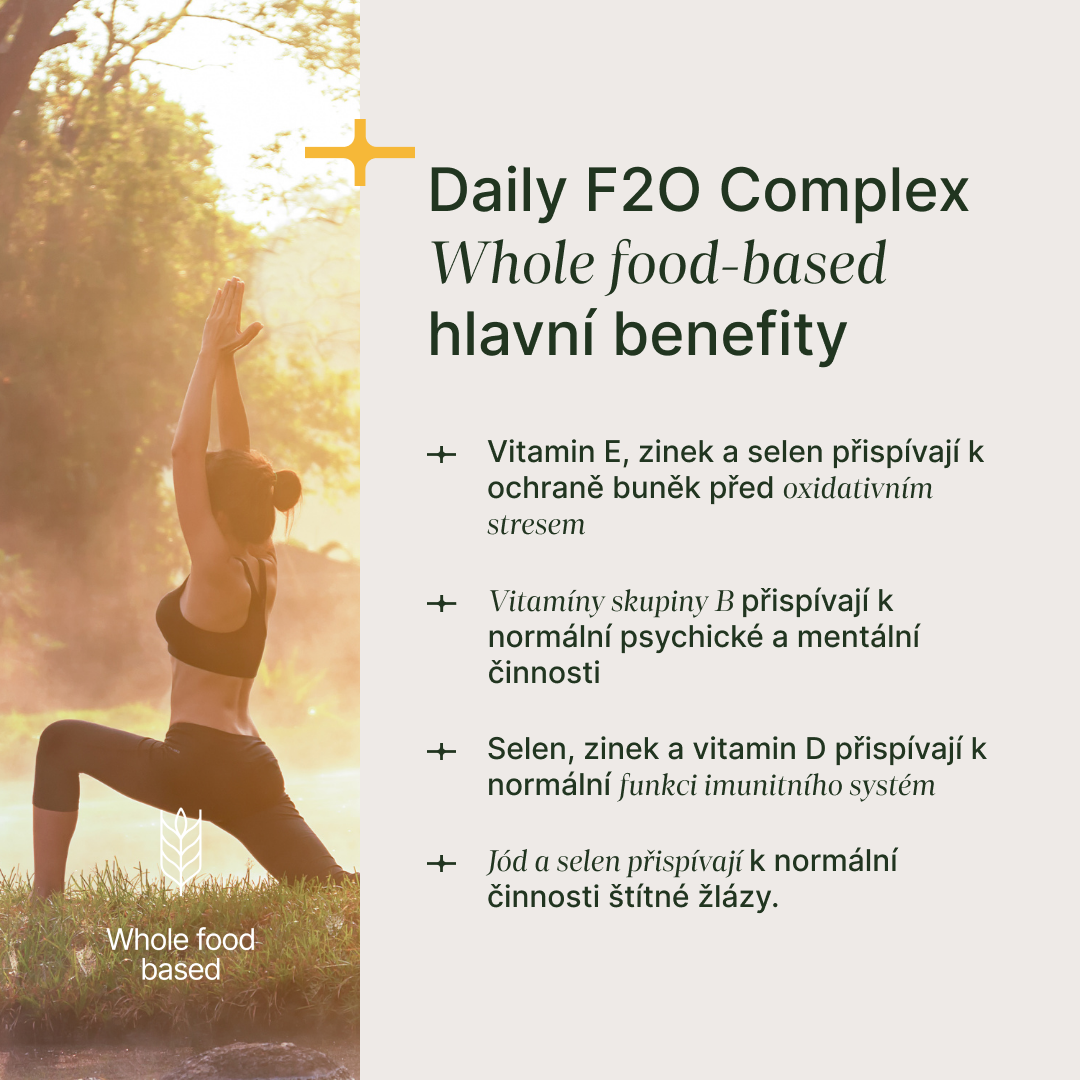 Balíček esenciálních doplňků Multivitamin Daily F20 Complex a Omega-3 Cod Liver Oil na 2 měsíce