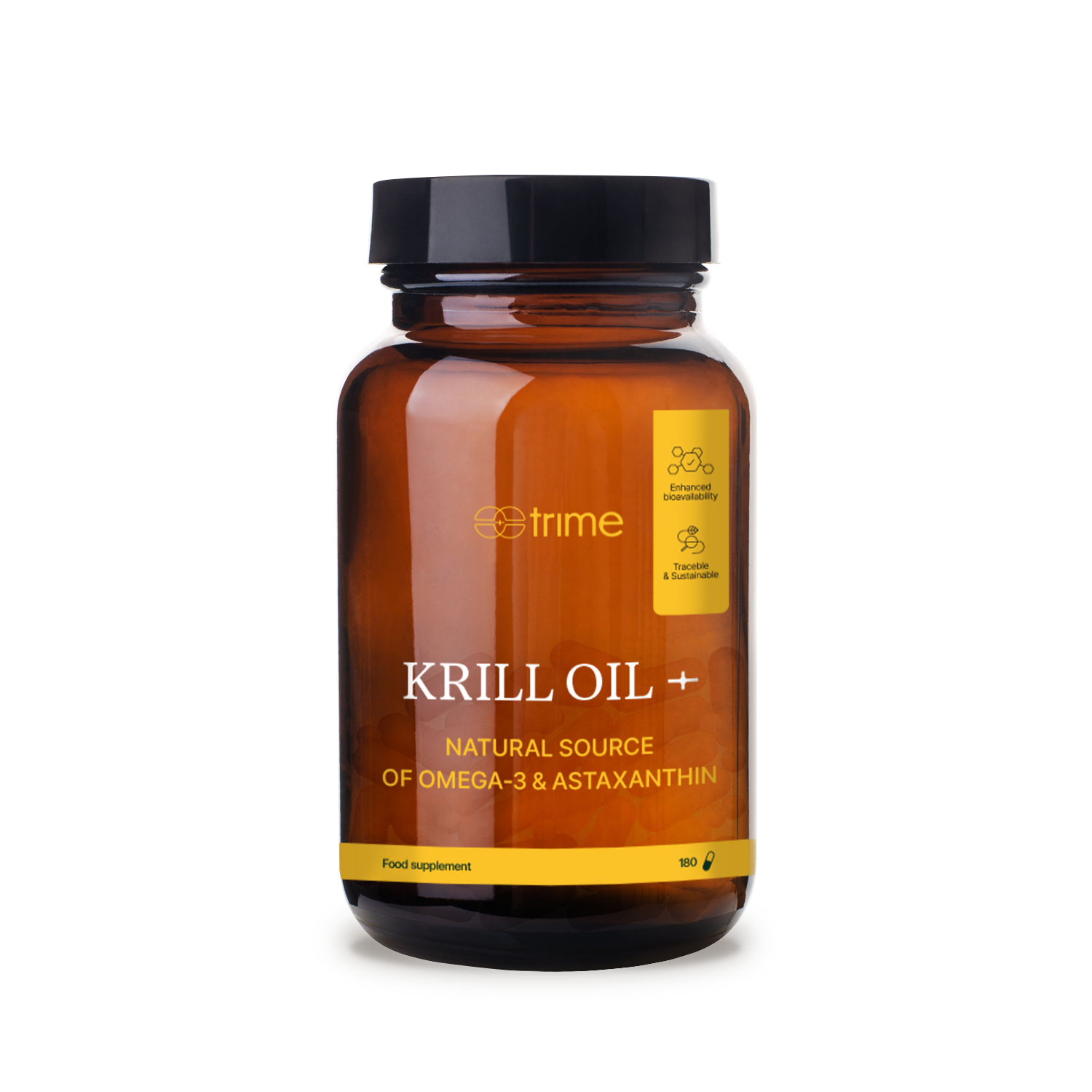 Krill Oil+ omega-3 kapsle z antarktického krilu s astaxanthinem a cholinem