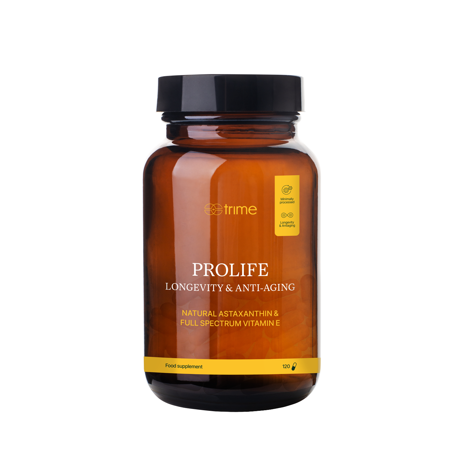 Dvousložková antioxidační směs s vitamínem E a bio Astaxanthinem pro ochranu buněk a dlouhověkost