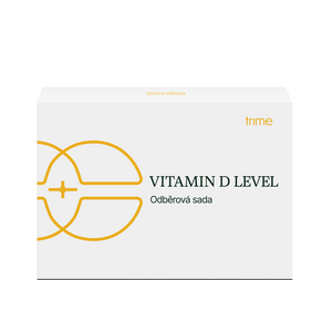 Jednorázová odběrová sada pro snadné testování hladiny vitamínu D z kapky krve doma