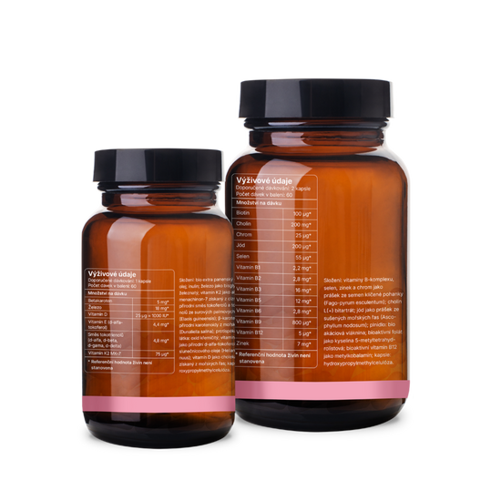 Těhotenský multivitamín pro zdravý vývoj plodu a podporu mateřského organismu během těhotenství a kojení