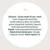 Zinok chelát 15 mg + meď