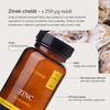 Zinok chelát 15 mg + meď