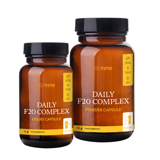 Daily F20 Complex přírodní multivitamin s vitamíny B, zinkem, jodem z mořských řas a vitamíny K2 a D3 z rostlinných zdrojů