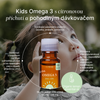 Kids Omega-3 doplněk s EPA a DHA pro vývoj mozku a zraku dětí s citrusovou příchutí